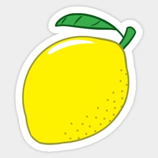 Lemon Sticker